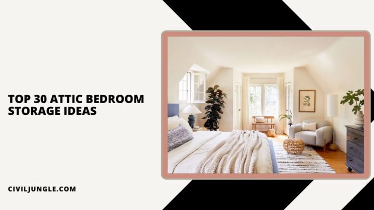 Top 30 Attic Bedroom Storage Ideas