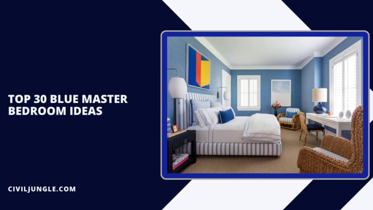 Top 30 Blue Master Bedroom Ideas