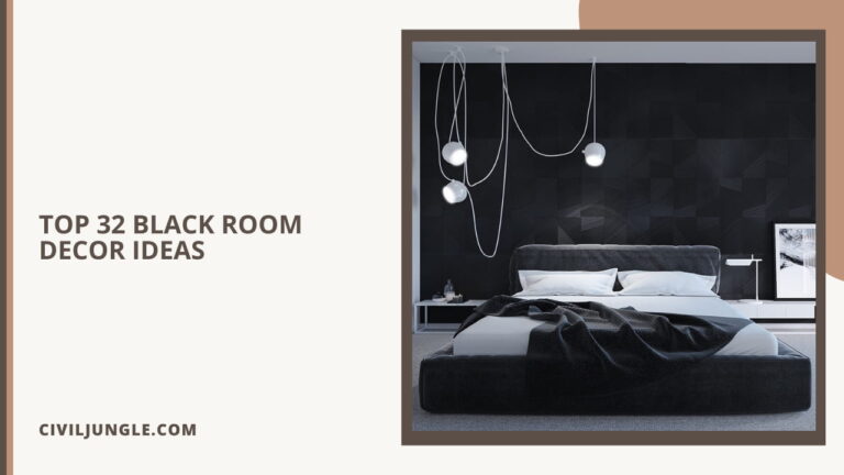 Top 32 Black Room Decor Ideas