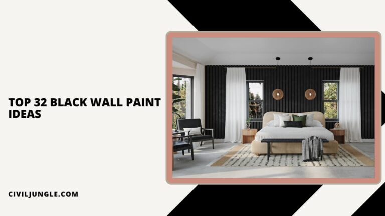 Top 32 Black Wall Paint Ideas
