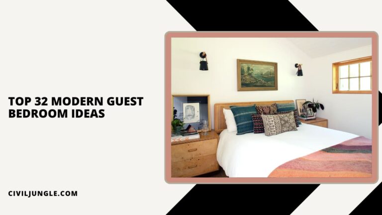 Top 32 Modern Guest Bedroom Ideas