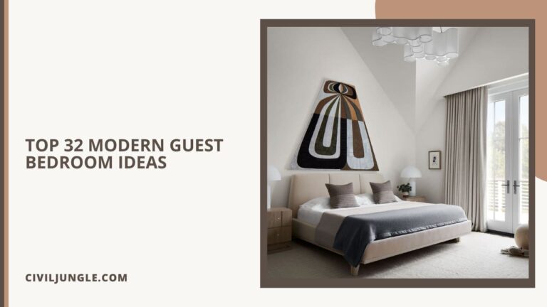 Top 32 Modern Guest Bedroom Ideas