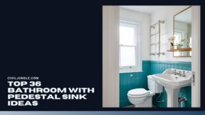 Top 36 Bathroom with Pedestal Sink Ideas