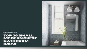 Top 36 Small Modern Guest Bathroom Ideas