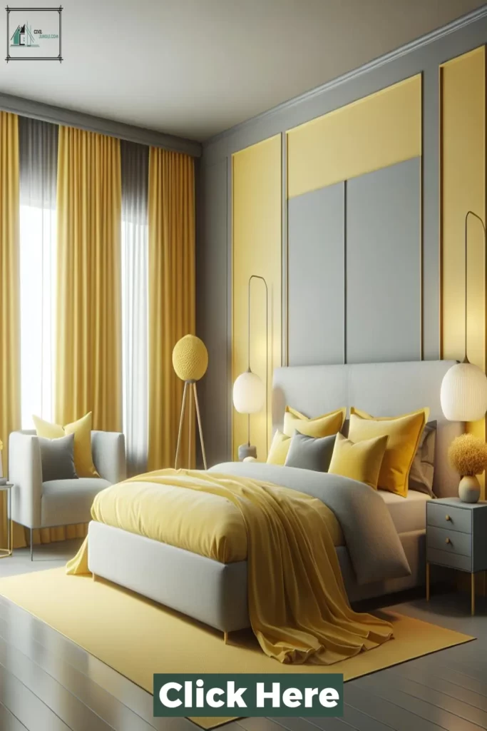 Top 32 Yellow and Grey Bedroom Ideas