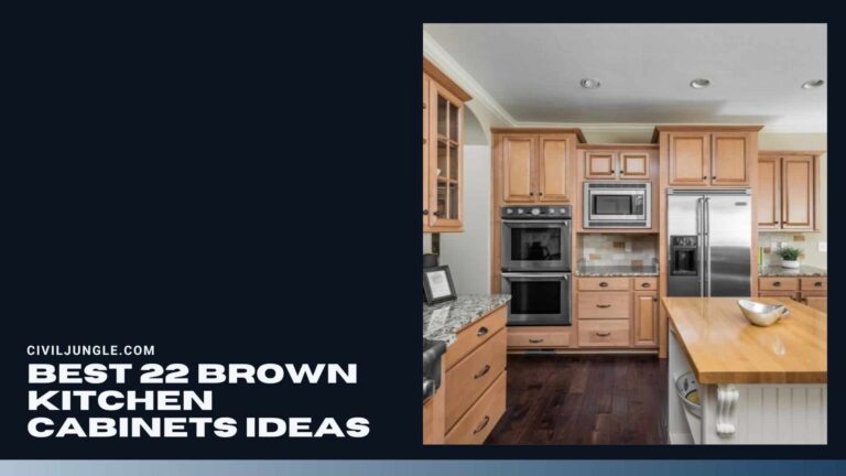 Best 22 Brown Kitchen Cabinets Ideas