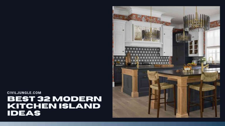 Best 32 Modern Kitchen Island Ideas
