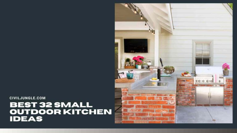Best 32 Small Outdoor Kitchen Ideas