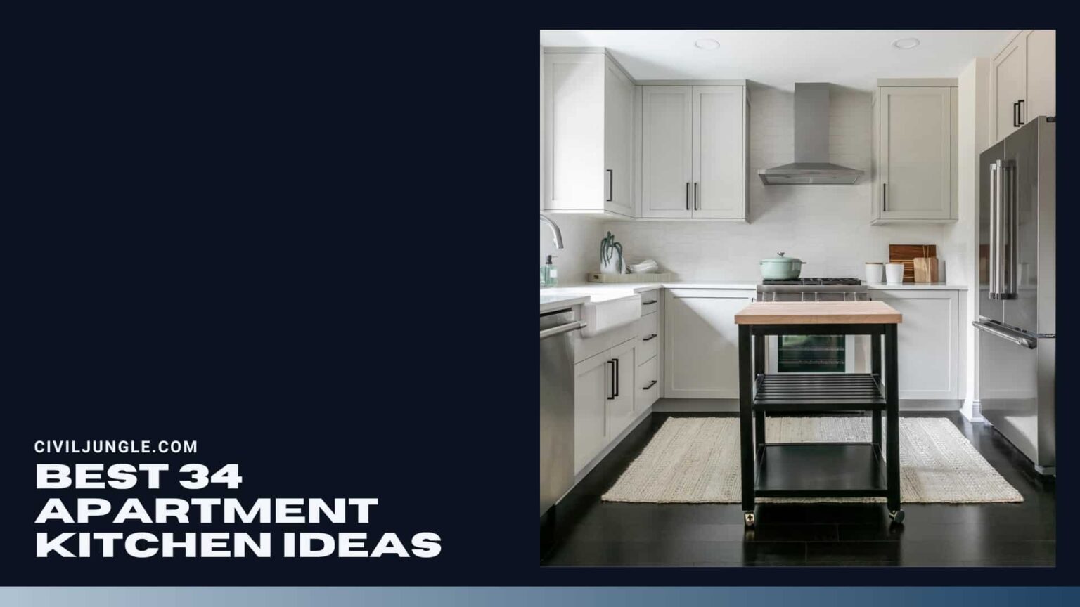 Best 34 Apartment Kitchen Ideas 1536x864 