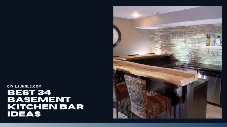 Best 34 Basement Kitchen Bar Ideas