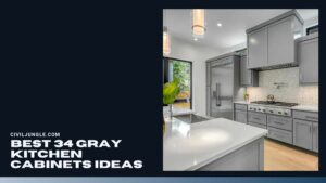 Best 34 Gray Kitchen Cabinets Ideas