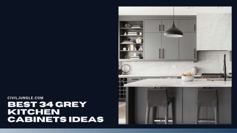 Best 34 Grey Kitchen Cabinets Ideas