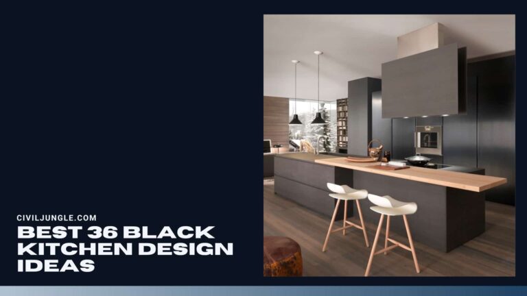 Best 36 Black Kitchen Design Ideas