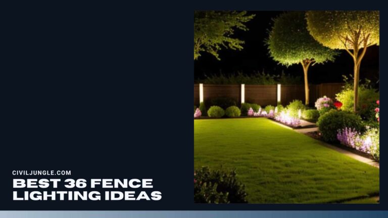 Best 36 Fence Lighting Ideas