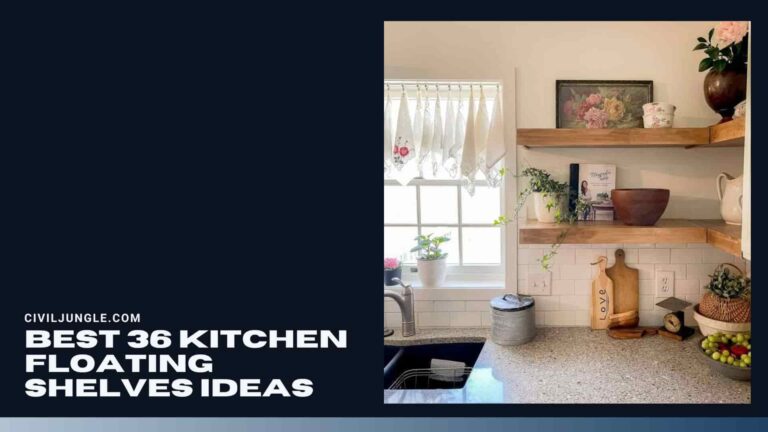 Best 36 Kitchen Floating Shelves Ideas
