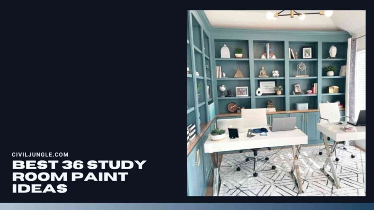 Best 36 Study Room Paint Ideas