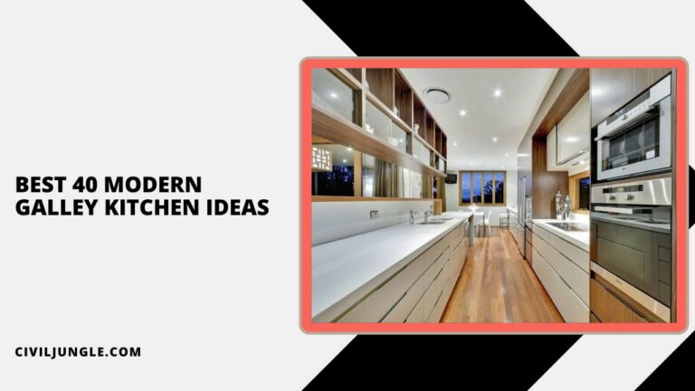 Best 40 Modern Galley Kitchen Ideas