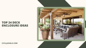 Top 24 Deck Enclosure Ideas
