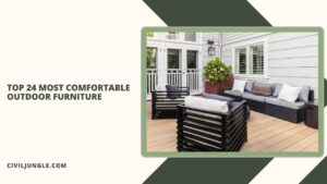 Top 24 Most Comfortable Outdoor Furniture