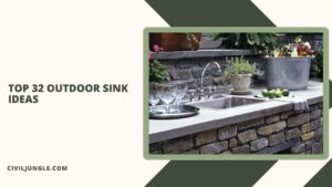 Top 32 Outdoor Sink Ideas