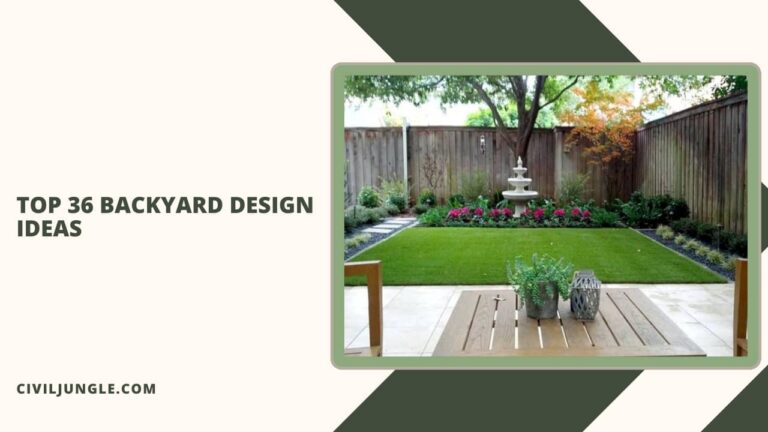 Top 36 Backyard Design Ideas
