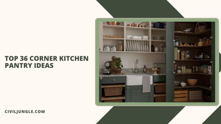 Top 36 Corner Kitchen Pantry Ideas