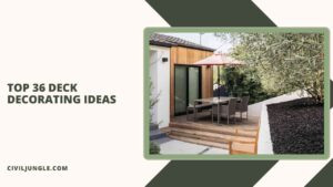 Top 36 Deck Decorating Ideas