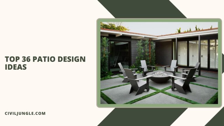 Top 36 Patio Design Ideas