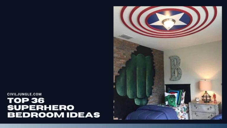 Top 36 Superhero Bedroom Ideas