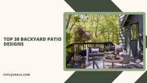 Top 38 Backyard Patio Designs