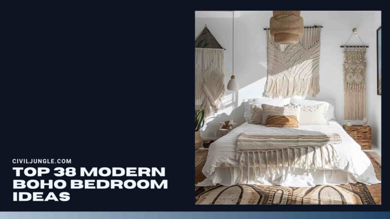 Top 38 Modern Boho Bedroom Ideas