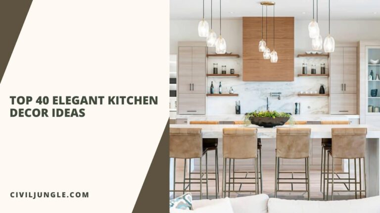 Top 40 Elegant Kitchen Decor Ideas