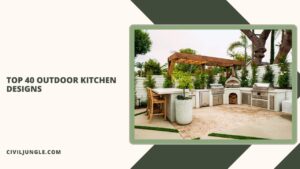 Top 40 Outdoor Kitchen Designs