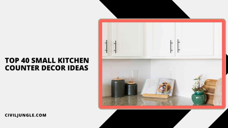 Top 40 Small Kitchen Counter Decor Ideas
