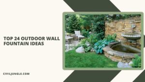 Top 24 Outdoor Wall Fountain Ideas