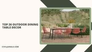 Top 26 Outdoor Dining Table Decor