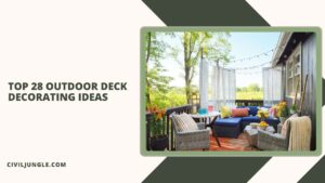 Top 28 Outdoor Deck Decorating Ideas