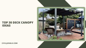 Top 30 Deck Canopy Ideas