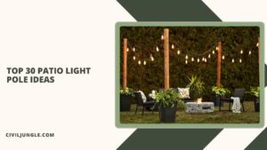 Top 30 Patio Light Pole Ideas