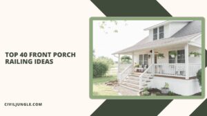Top 40 Front Porch Railing Ideas