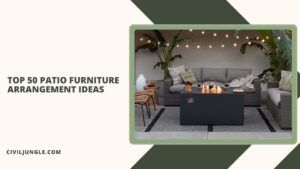 Top 50 Patio Furniture Arrangement Ideas
