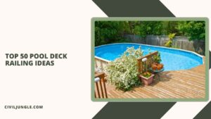 Top 50 Pool Deck Railing Ideas