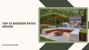 Top 52 Modern Patio Design