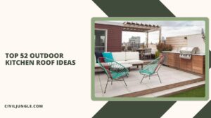 Top 52 Outdoor Kitchen Roof Ideas