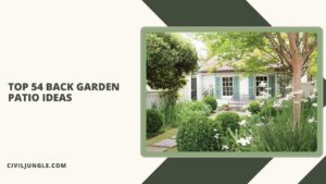 Top 54 Back Garden Patio Ideas
